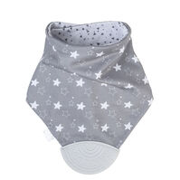Bandana Reversible con Mordedor Gris  1ud.-206183 Bandana Reversible con Mordedor Gris  1ud.-206183 2